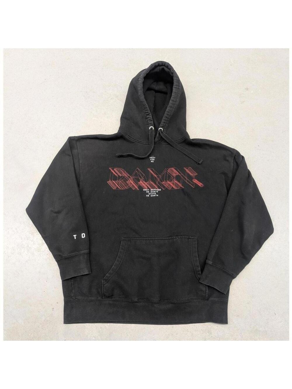 Kendrick Lamar DAMN TDE album promo hoodie
